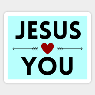 Jesus Loves You | Christian Sticker